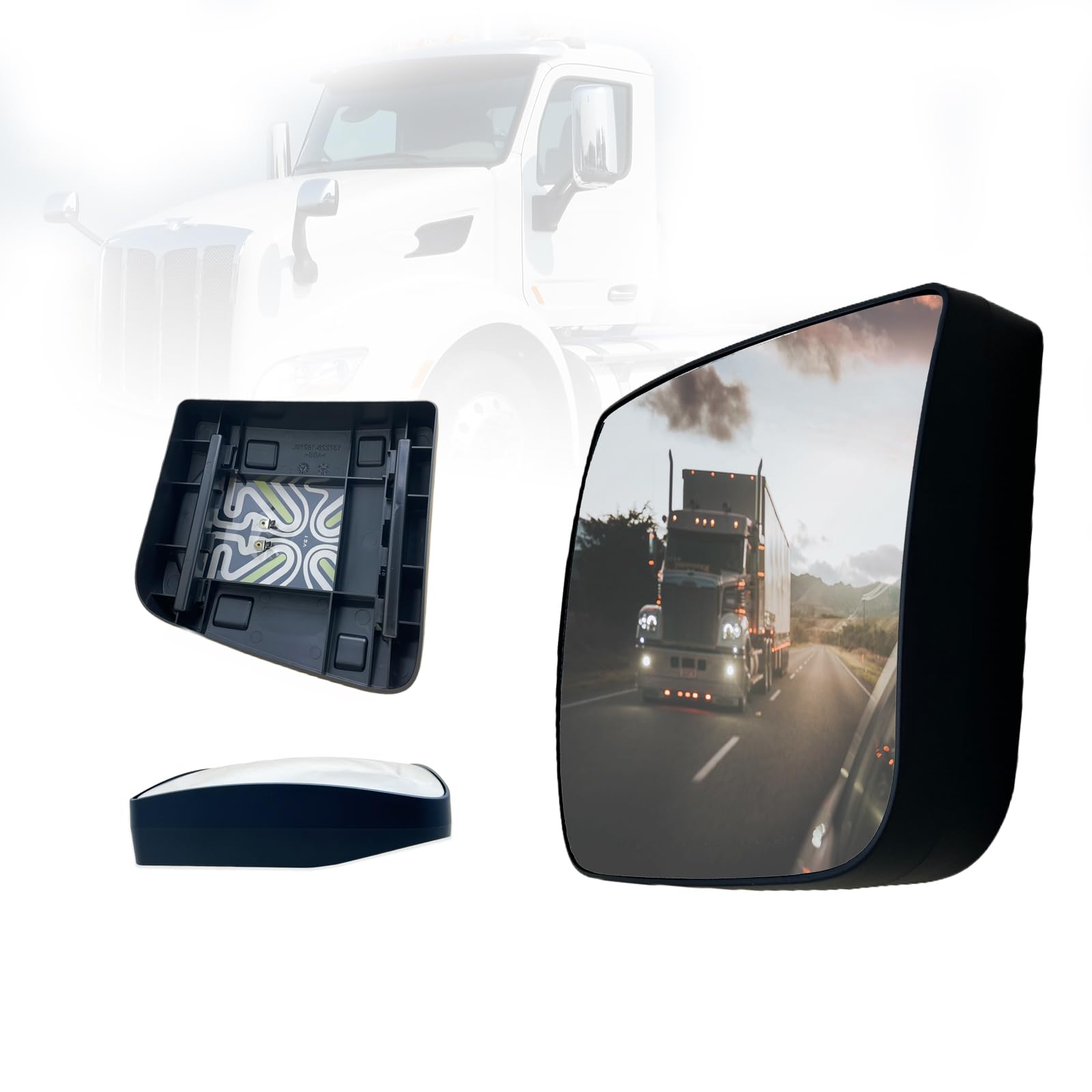 Amazon.com: SPLENDID Replacement CVX Mirror Glass for Peterbilt